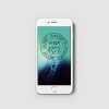 Talisman 'Combattre les ennemis' - pour I-Phone 6 / 7 / 8 - Fond 'Aqua'